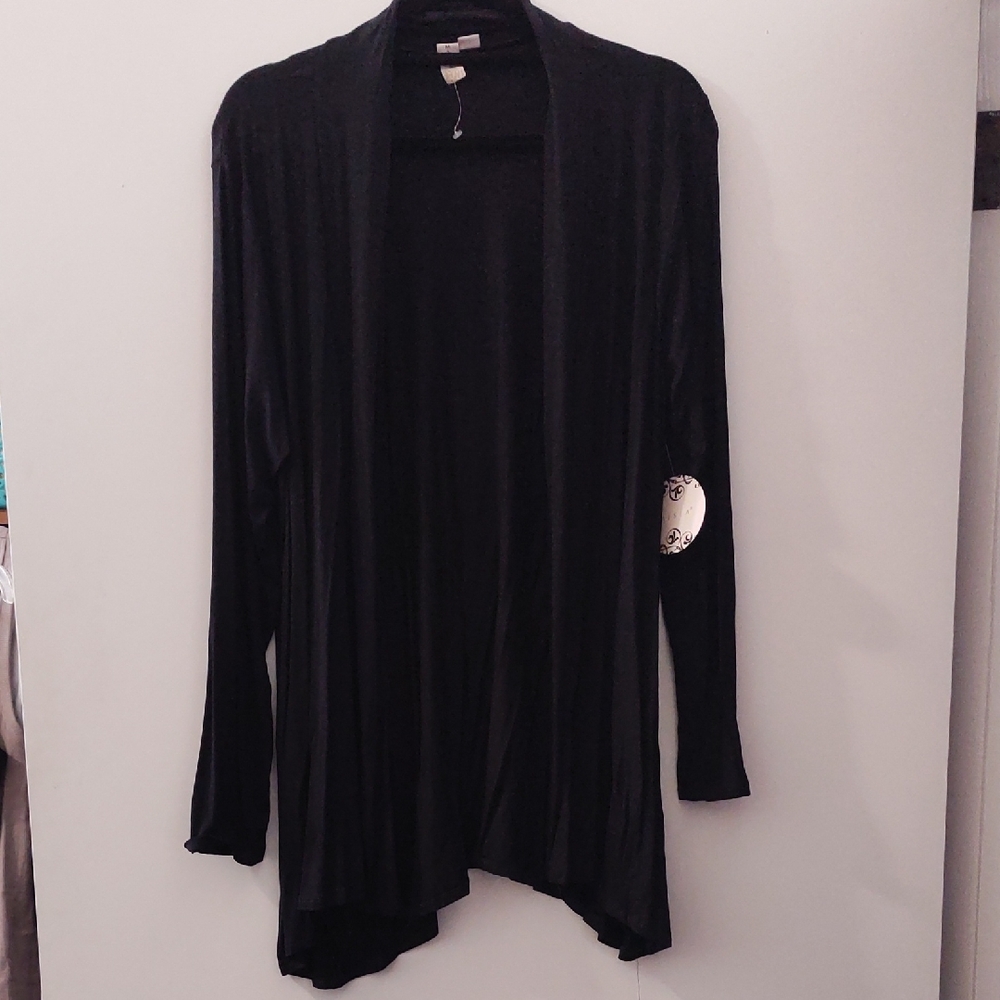 Misia Black Cardigan Sweater Classic Knit